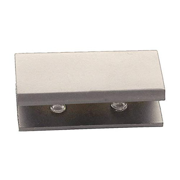 C.R LAURENCE NDC4PN CRL Polished Nickel No-Drill Fixed Panel Glass Clamp C.R LAURENCE NDC4PN CRL Polished Nickel No-Drill Fixed Panel Glass Clamp